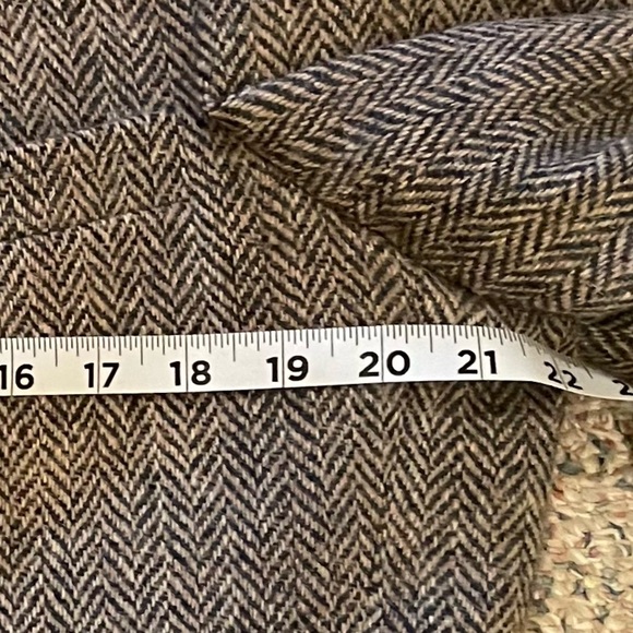 Vintage large Harris Tweed jacket Scotland Outer Hebrides wool - Picture 2 of 16